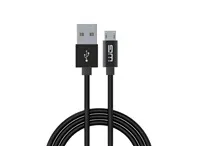 WG - Datový kabel Micro USB na USB-A, 1,2 metru, černá