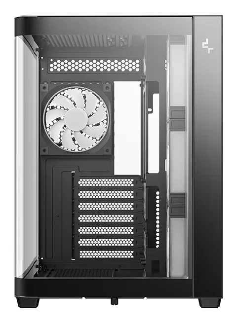 DEEPCOOL Case CG530U 4F, ATX, Průhledná bočnice, 4x120mm ARGB Fan, černá