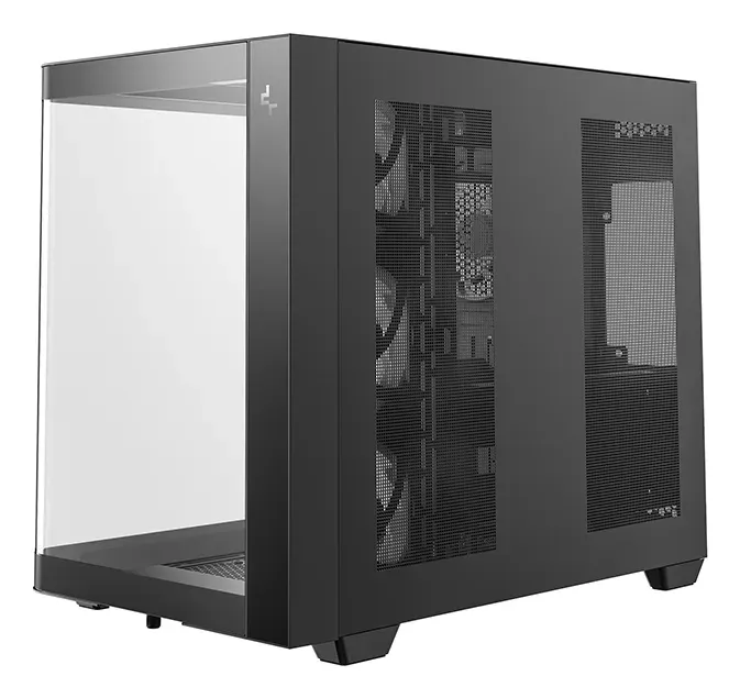 DEEPCOOL Case CG530U 4F, ATX, Průhledná bočnice, 4x120mm ARGB Fan, černá
