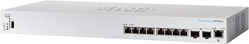 Cisco CBS350 8XT-EU - 6x10GbE,2x10GbE/SFP+combo