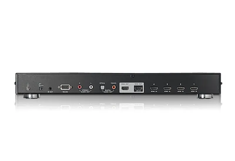 ATEN VS-482 4-portový Dual View HDMI přepínač, RS-232, extra audio
