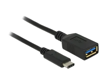 Delock adaptér SuperSpeed USB (USB 3.1, Gen 1) USB Type-C samec > USB Type A sam