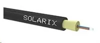 DROP1000 kabel Solarix, 4vl 9/125, 3,6mm, LSOH, černý, cívka 500m SXKO-DROP-4-OS-LSOH