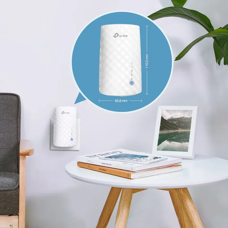 TP-LINK TL-RE190 Wifi AC Range Extender, AC750 Wi-Fi Extender