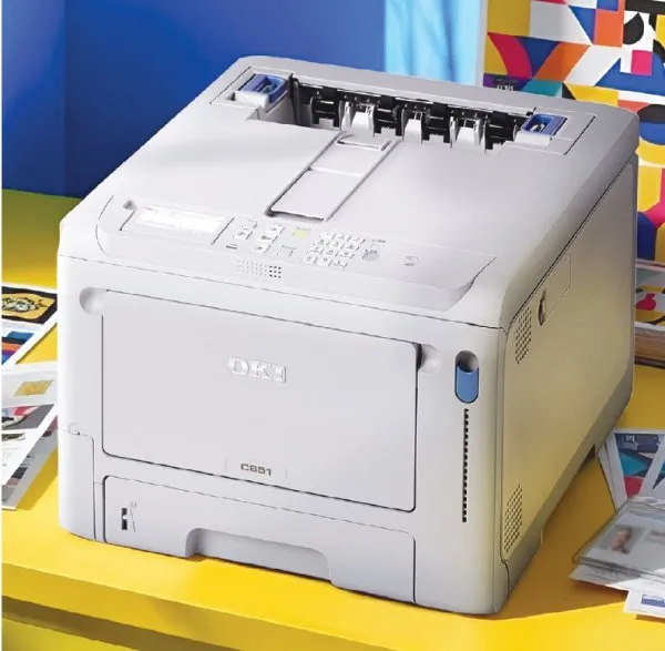 OKI C651dn – kompaktní barevná LED tiskárna A4, 35 str./min, oboustranný tisk, gigabitová síť, Adobe PostScript 3