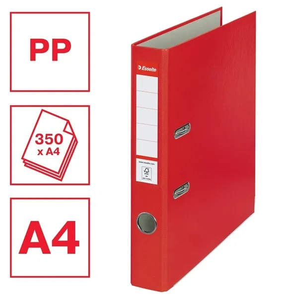 Esselte Economy A4 50 mm červený