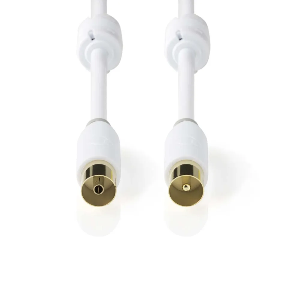Nedis CSBW40015WT20 - Koaxiální Kabel 100 dB | IEC (Koaxiální) Zástrčka - IEC (K