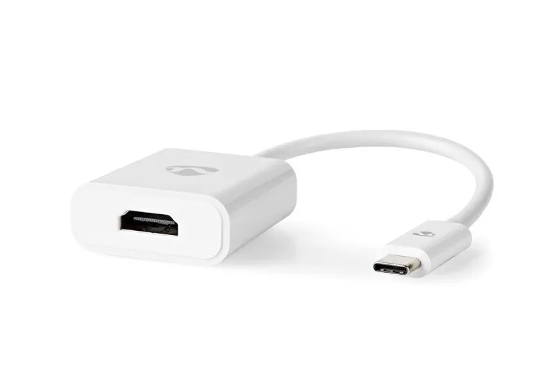Nedis CCGB64651WT02 - USB-C Adaptér na HDMI | Typ-C Zástrčka - HDMI výstup | 0,2