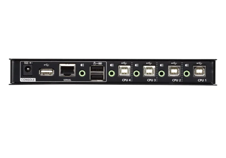 ATEN KVM switch CS724KM 4-port USB Boundless KM Switch (Cables included)