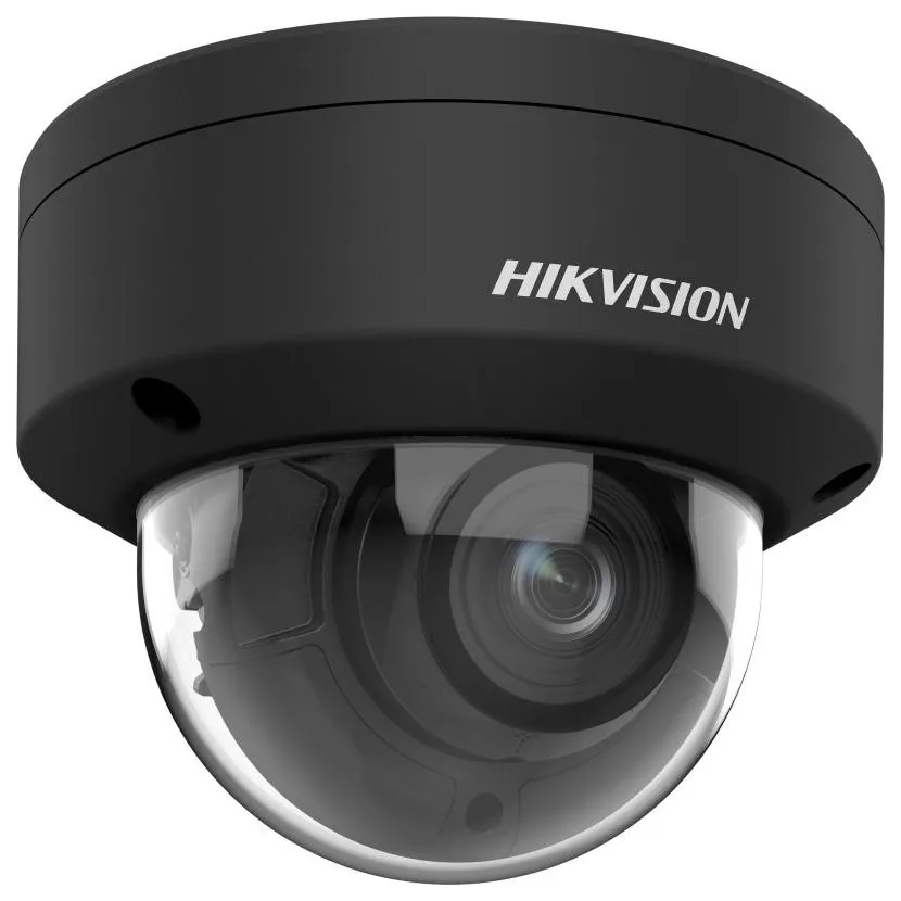 Hikvision DS-2CD2746G2HT-IZS(2.8-12mm)/eF/BLK 4MPix IP Dome AcuSense kamera; IR 40m, Audio, Alarm, IP67, IK10, černá