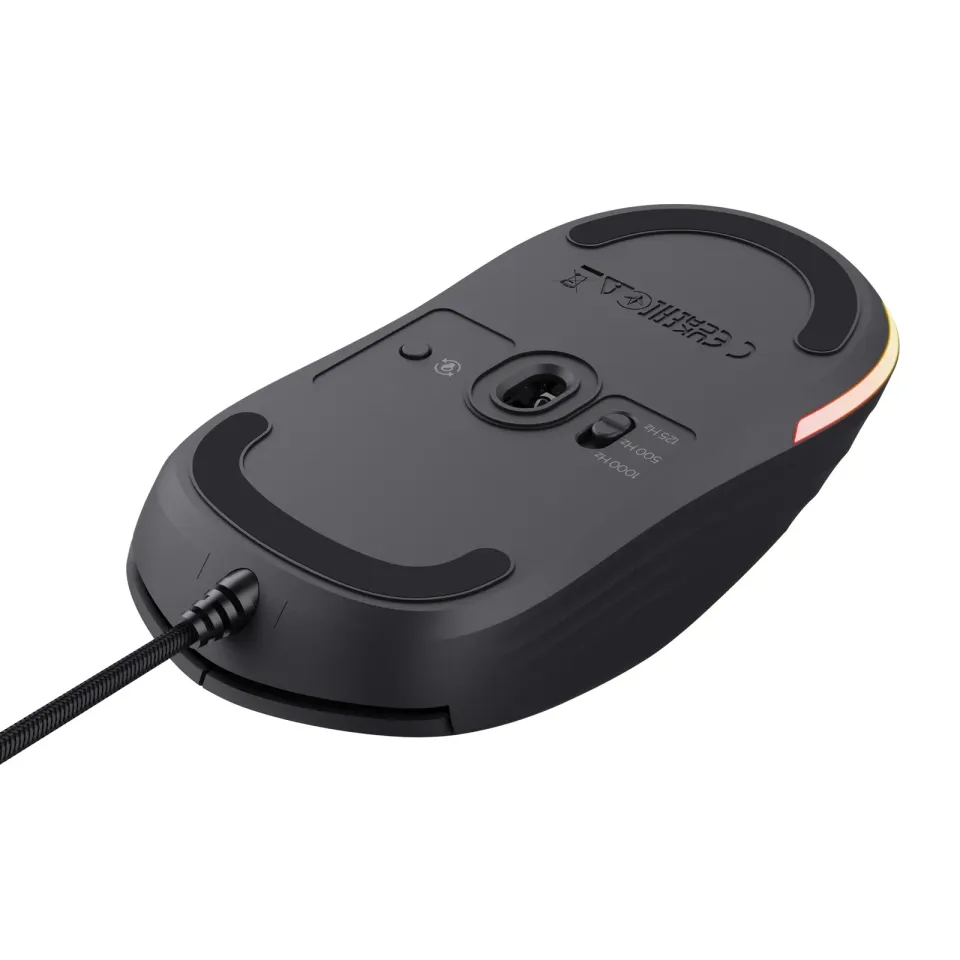 TRUST myš GXT925 Redex II Gaming Mouse, optická, RGB, černá