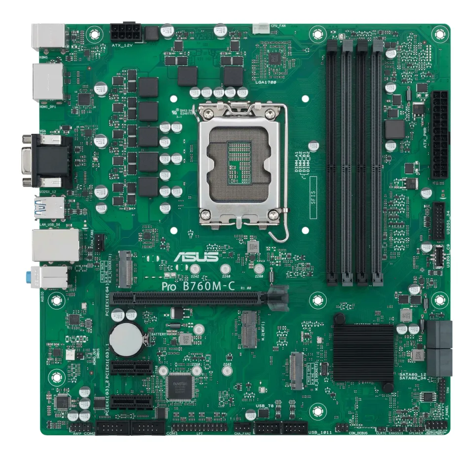 ASUS Pro B760M-C-CSM/LGA 1700/mATX