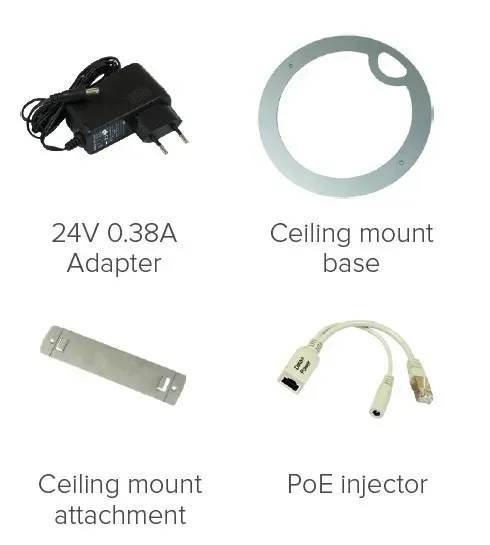 MikroTik cAP, 2dBi Dual-Chain, 650MHz CPU, 64MB RAM, 1x LAN, 2.4GHz Wi-Fi, 802.11b/g/n, vč. L4 licence
