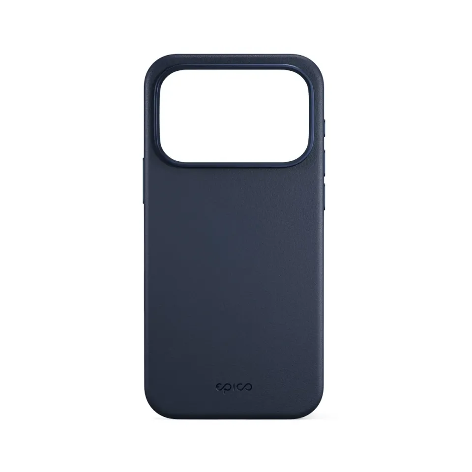 Epico Leather Mag+ Case iPhone 17 Pro Max - modrá