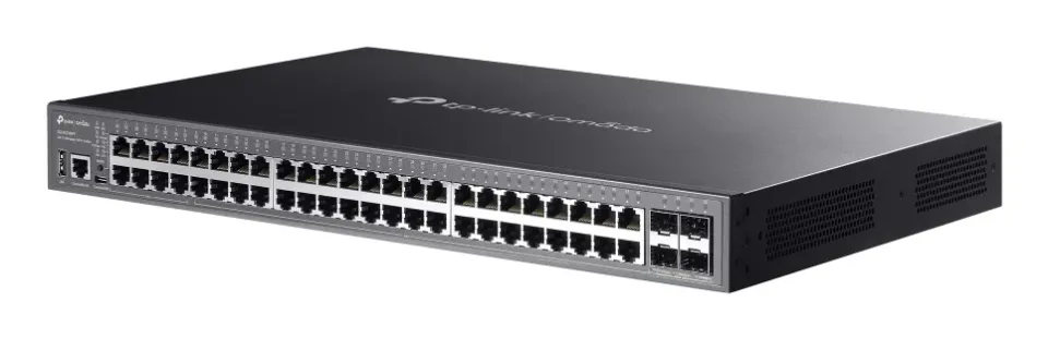 TP-LINK SG5452XMPP Omada 48portový gigabitový stohovatelný switch Lite L3 s řízením PoE++ a 4× 10G sloty