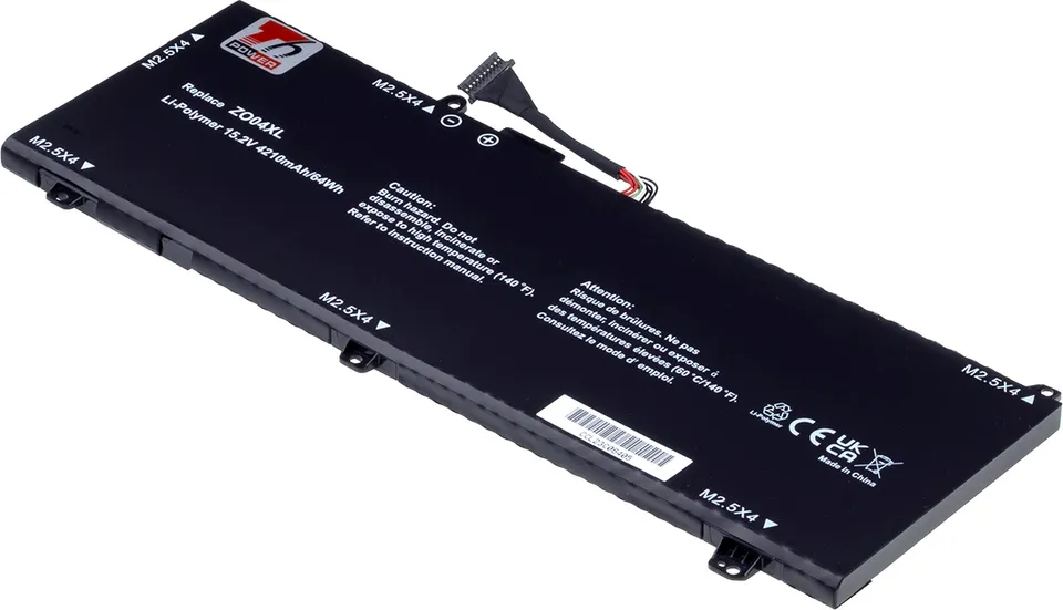 Baterie T6 Power HP ZBook Studio G3, ZBook Studio G4, 4210mAh, 64Wh, 4cell, Li-pol