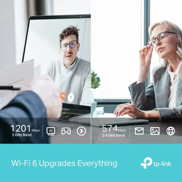 TP-LINK Archer TX20U AX1800 Dual Band Wi-Fi 6 Wireless USB Adapter