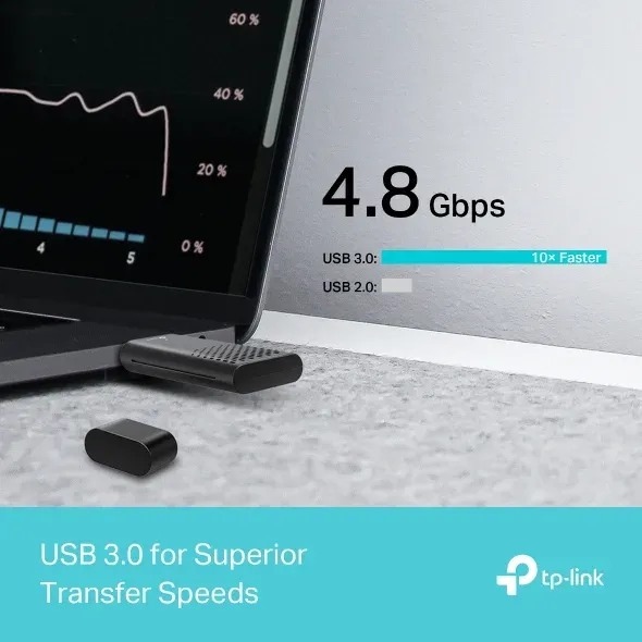 TP-LINK Archer TX20U AX1800 Dual Band Wi-Fi 6 Wireless USB Adapter