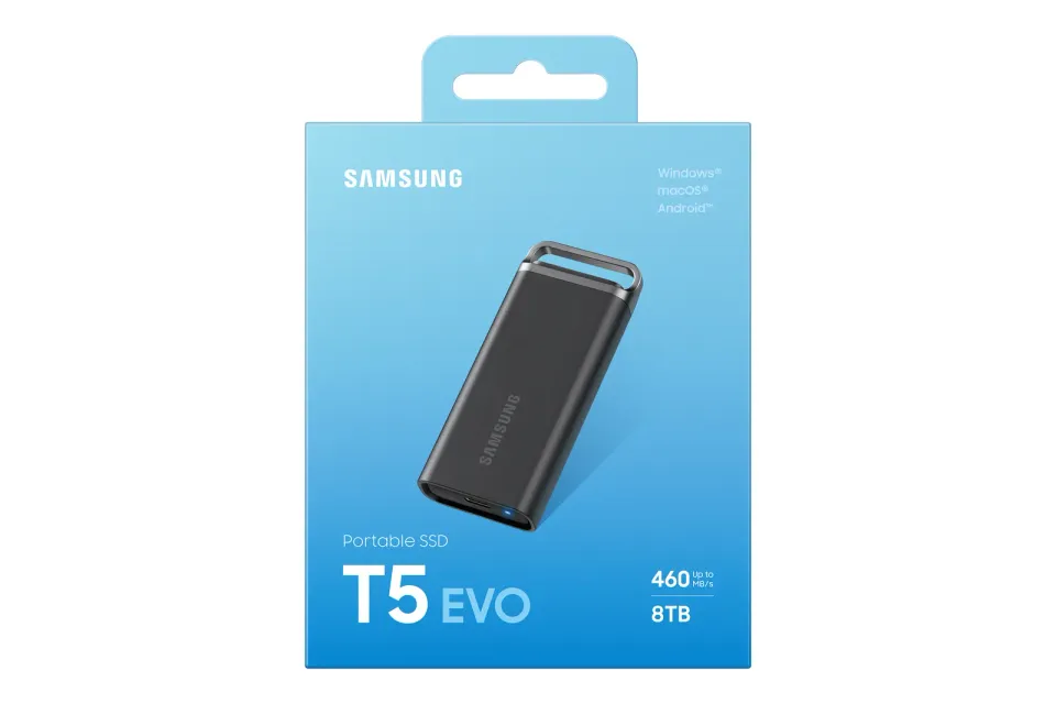 Samsung Externí SSD disk T5 EVO - 8TB - černý