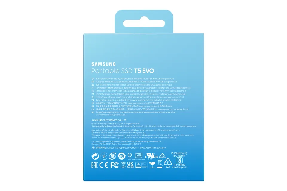 Samsung Externí SSD disk T5 EVO - 8TB - černý