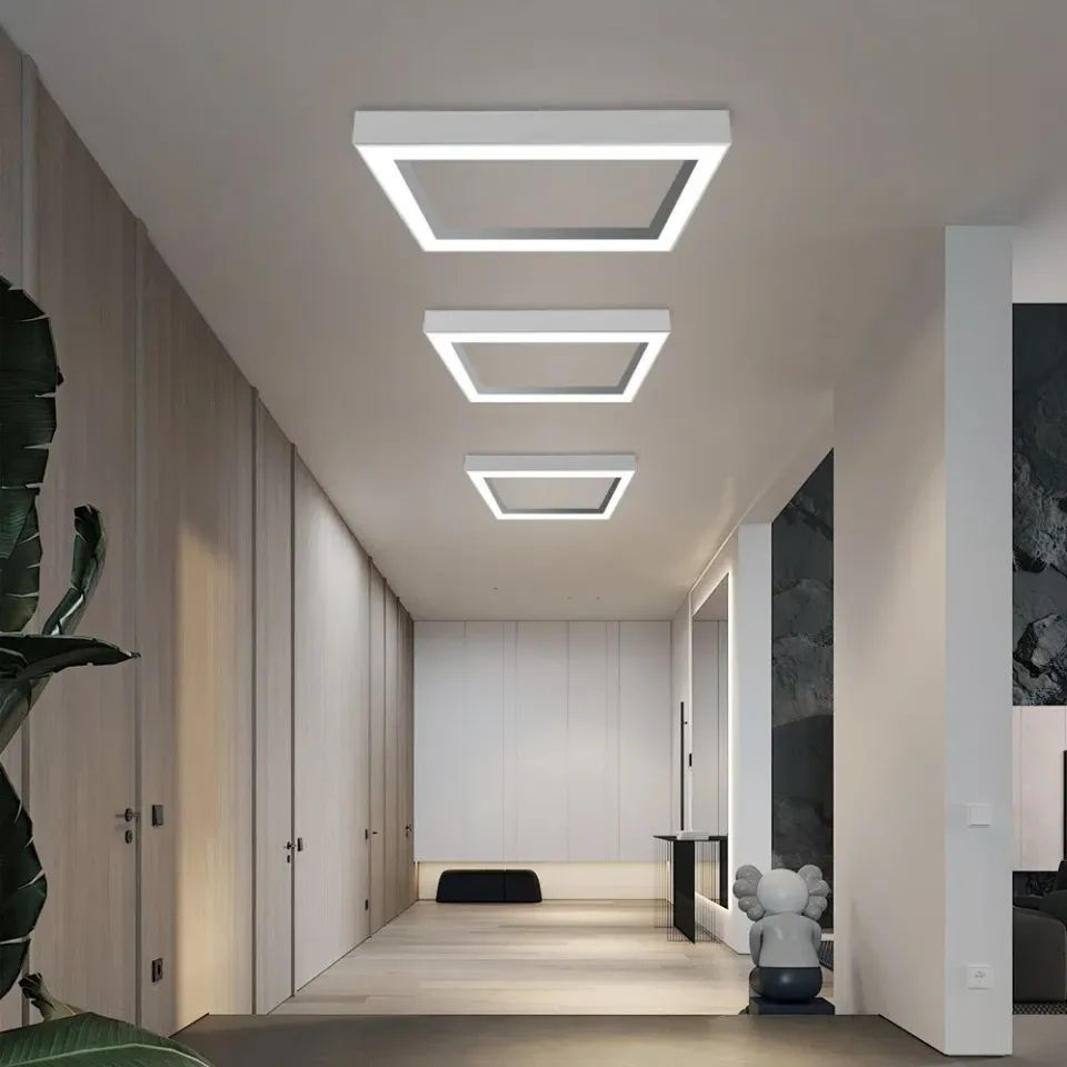 IMMAX NEO CANTO SLIM SMART stropní svítidlo 80x80cm 60W, bílé, Zigbee 3.0, TUYA