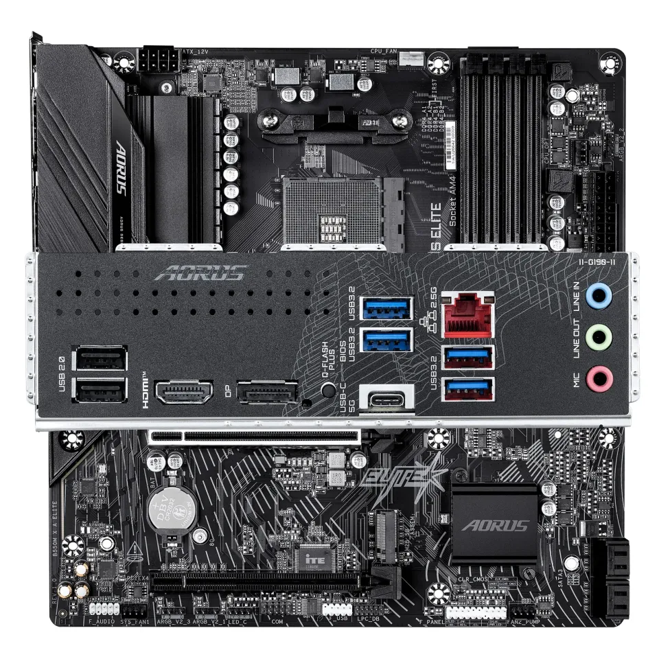 Gigabyte B550M X AORUS ELITE/AM4/mATX