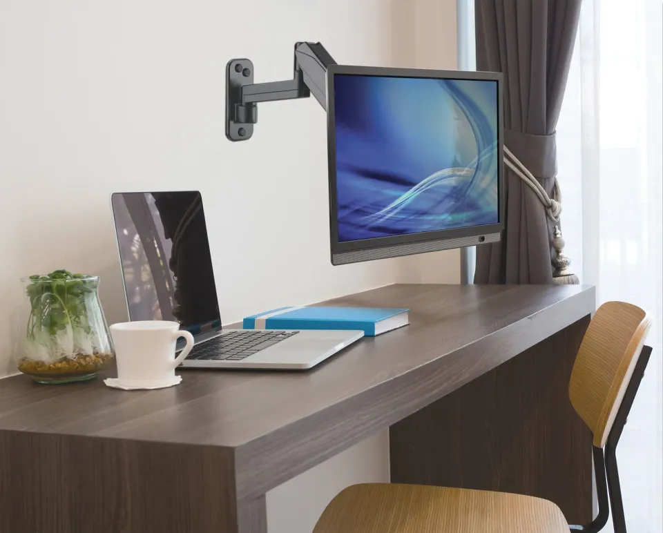 MANHATTAN Nástěnný držák LCD/ TV, kloubový, pohyblivé rameno (17"-32")
