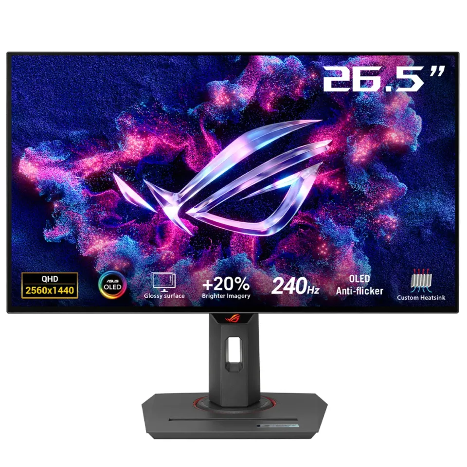 ASUS ROG/Strix XG27AQDMG/26,5"/OLED/QHD/240Hz/0,03ms/Black/3R