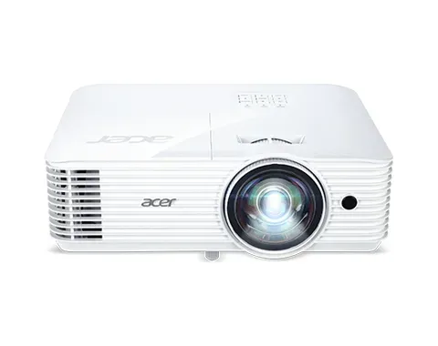 ACER Projektor S1386WH, DLP, ShortThrow, WXGA , 3600lm, 20000/1, HMDI, 3.1kg, živ. lampy 4000 hod