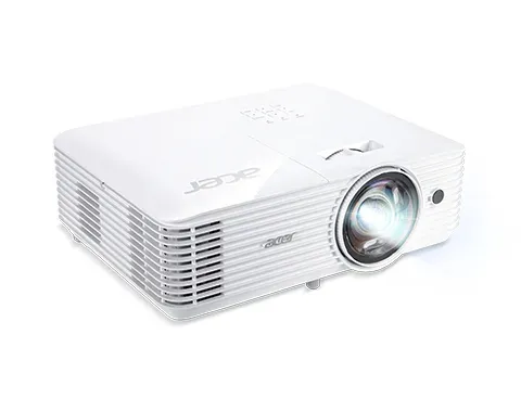 ACER Projektor S1386WH, DLP, ShortThrow, WXGA , 3600lm, 20000/1, HMDI, 3.1kg, živ. lampy 4000 hod