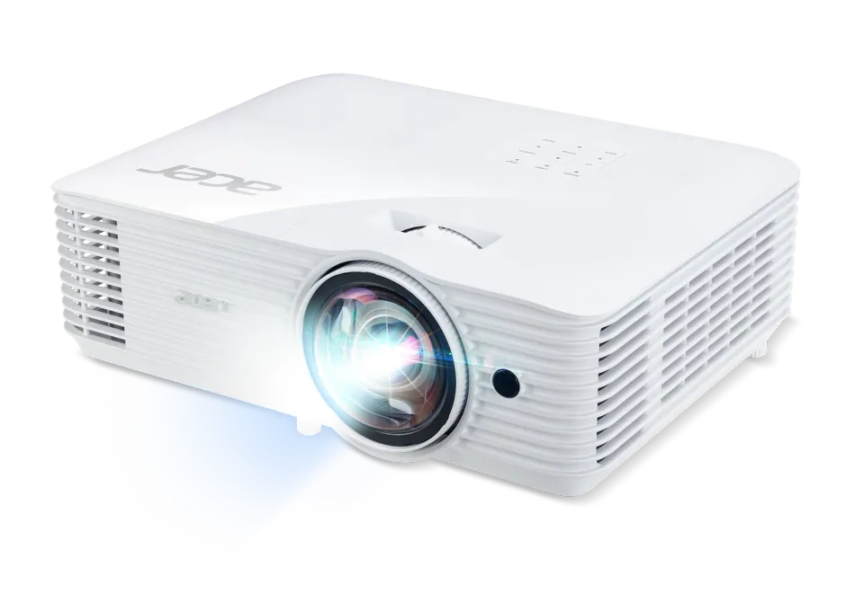 ACER Projektor S1386WH, DLP, ShortThrow, WXGA , 3600lm, 20000/1, HMDI, 3.1kg, živ. lampy 4000 hod