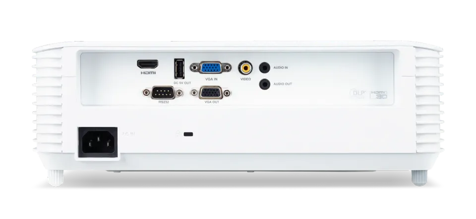 ACER Projektor S1386WH, DLP, ShortThrow, WXGA , 3600lm, 20000/1, HMDI, 3.1kg, živ. lampy 4000 hod