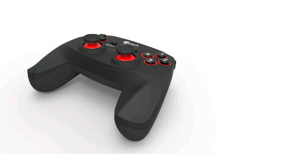 C-TECH Gamepad Khort pro PC/PS3/Android, 2x analog, X-input, vibrační, bezdrátov