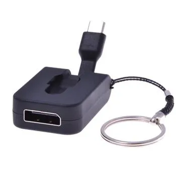 PremiumCord Adaptér USB 3.1 Typ-C male na DisplayPort female,zasunovací kabel a