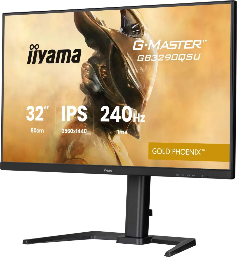iiyama G-Master/GB3290QSU-B1/31,5"/IPS/QHD/240Hz/1ms/Černá/3R