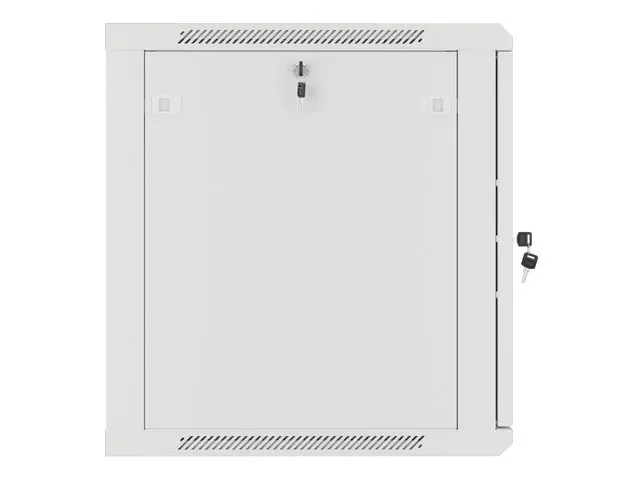 LANBERG Nástěnná jednodílná skříň 19", FOR SELF-ASSEMBLY 12U/600x600 plechové dv