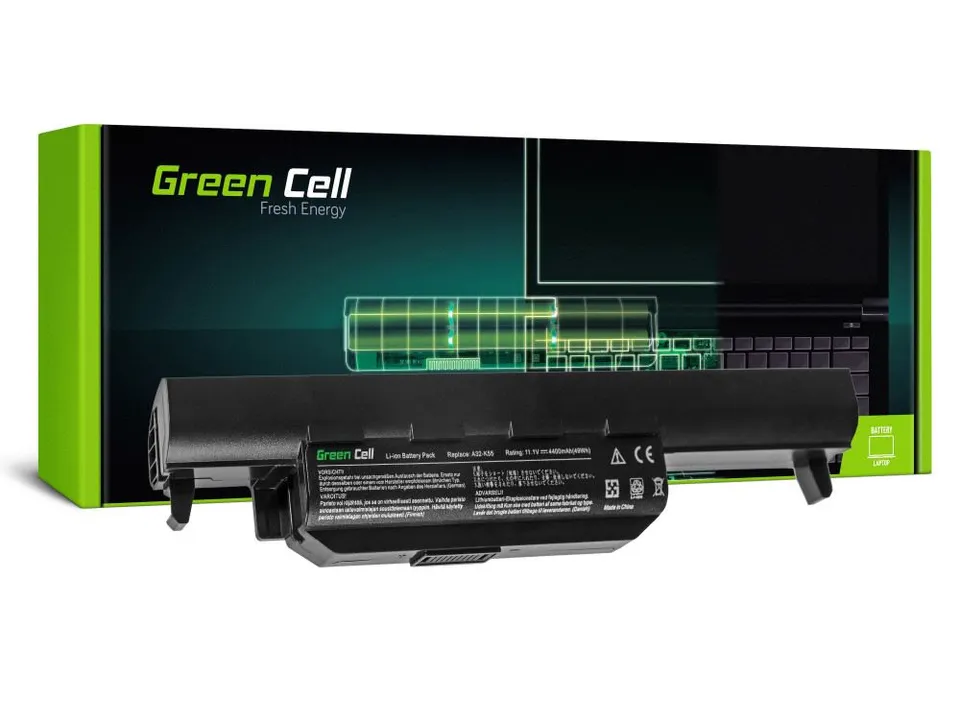 Green Cell Battery A32-K55 A33-K55 for Asus A55 K55 K55A K55V K55VD K55VJ K55VM