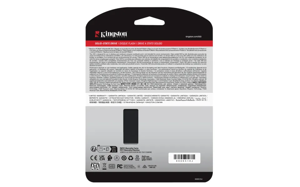 KINGSTON A400 SSD 480GB 6Gbps 2.5" (čtení max. 500MB/s / zápis max. 450MB/s)