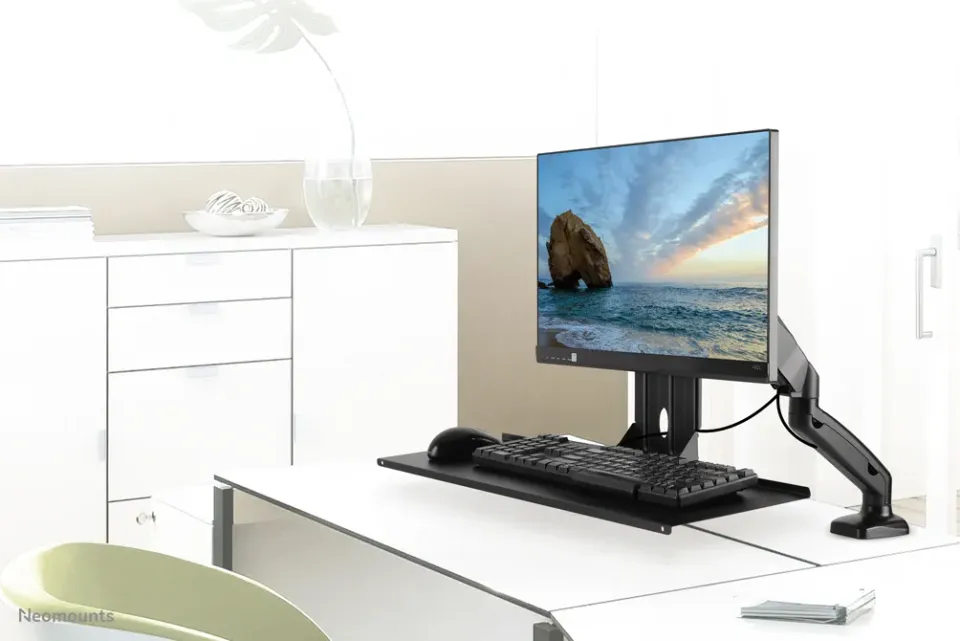 Neomounts KEYB-V200BLACK / Keyboard- & Mouse Holder (width: 65 cm) VESA 75x75 / Black