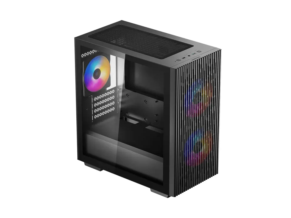 DEEPCOOL Case MATREXX 40 3FS, mATX, 3x120mm Fan, černá