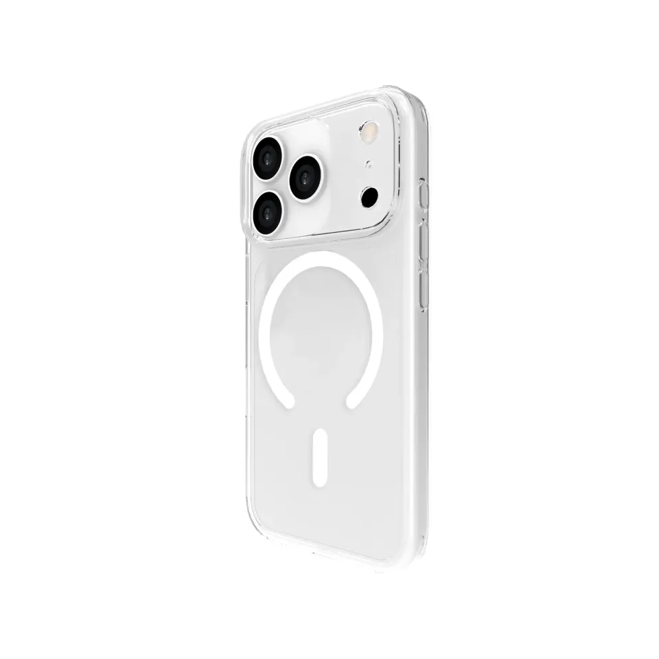 ER Ochranný kryt Mag Slim pro iPhone 17 Pro - průhledný