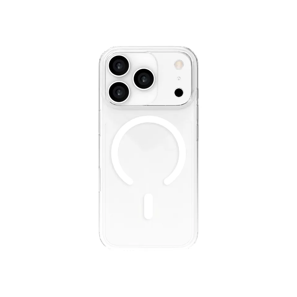 ER Ochranný kryt Mag Slim pro iPhone 17 Pro - průhledný