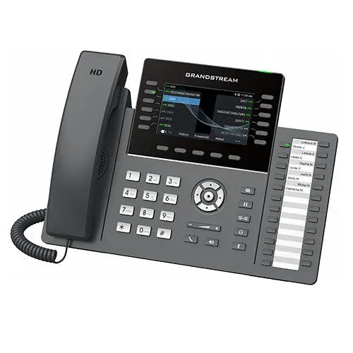 Grandstream GRP2636 SIP telefon, 4.3" TFT bar. displej, 6SIP účtů, 24 pr. tl. , 2x1Gb, WiFi, BT