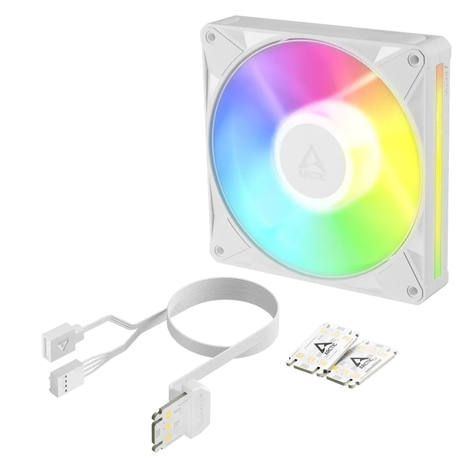 ARCTIC BioniX P14 A-RGB ventilátor - 140mm, white