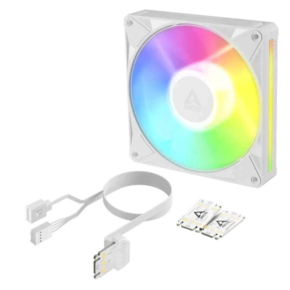 ARCTIC BioniX P14 A-RGB ventilátor - 140mm, white