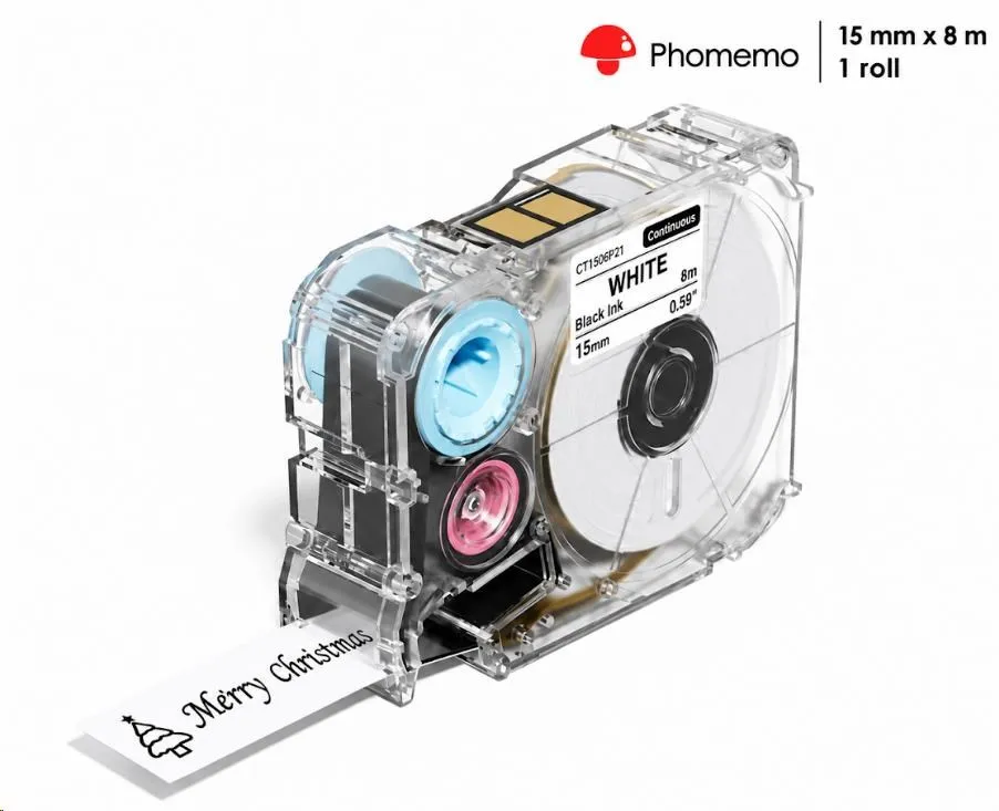 Phomemo stuha Bílá 12mm x 8m pro A30