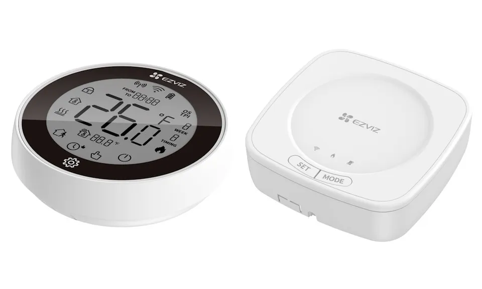 EZVIZ sada chytrého termostatu T56/ rozsah 5–35 °C/ OpenTherm/ Wi-Fi/ bílý