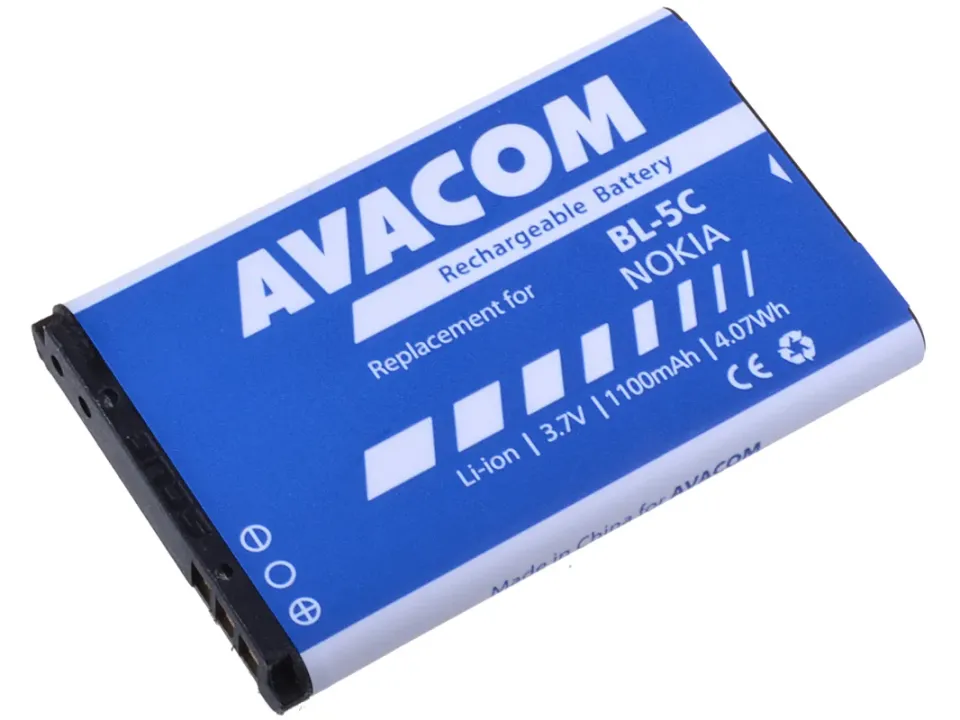 AVACOM Náhradní baterie do mobilu Nokia 6230, N70, Li-Ion 3,7V 1100mAh (náhrada