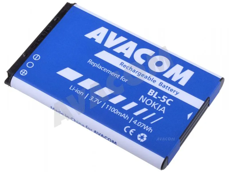 AVACOM Náhradní baterie do mobilu Nokia 6230, N70, Li-Ion 3,7V 1100mAh (náhrada
