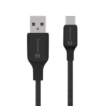 Tactical Stitch Thread Cable USB-A/USB-C 0.3m Black